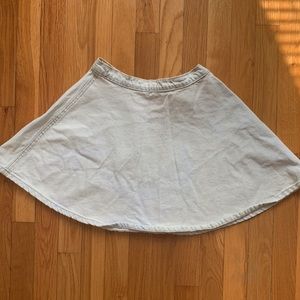 American Apparel Jean Skirt